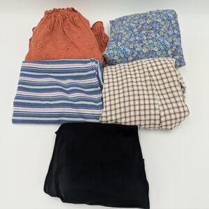 Women's Boho Chic Clothing Bundles XS Everyday Casual Preppy Cottagecore Summer